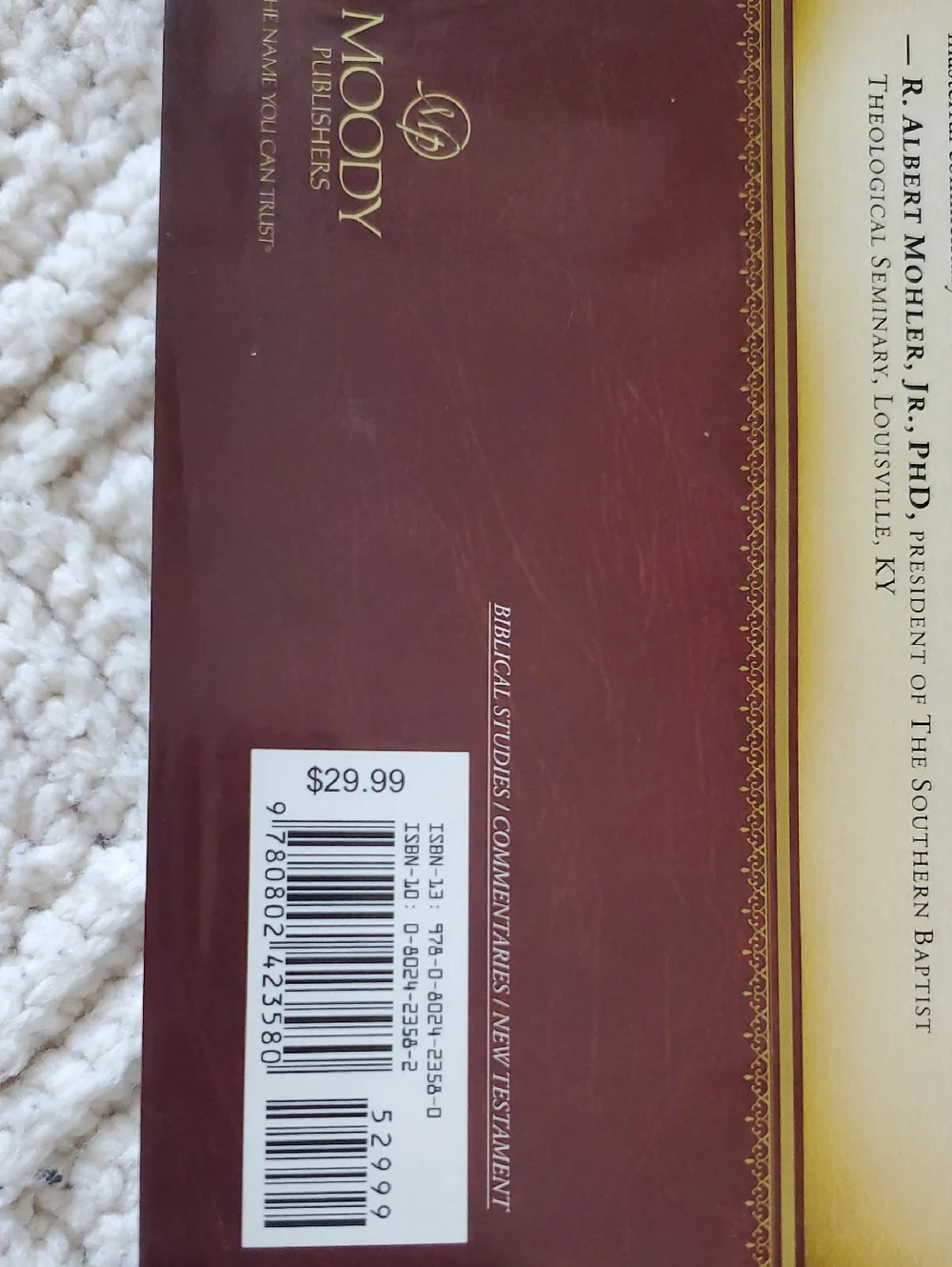 Like New The MacArthur New Testament Commentary Ephesians Book.